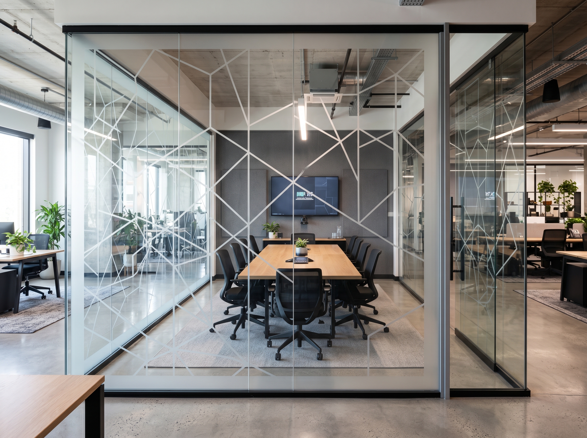 Conference Room Frosting