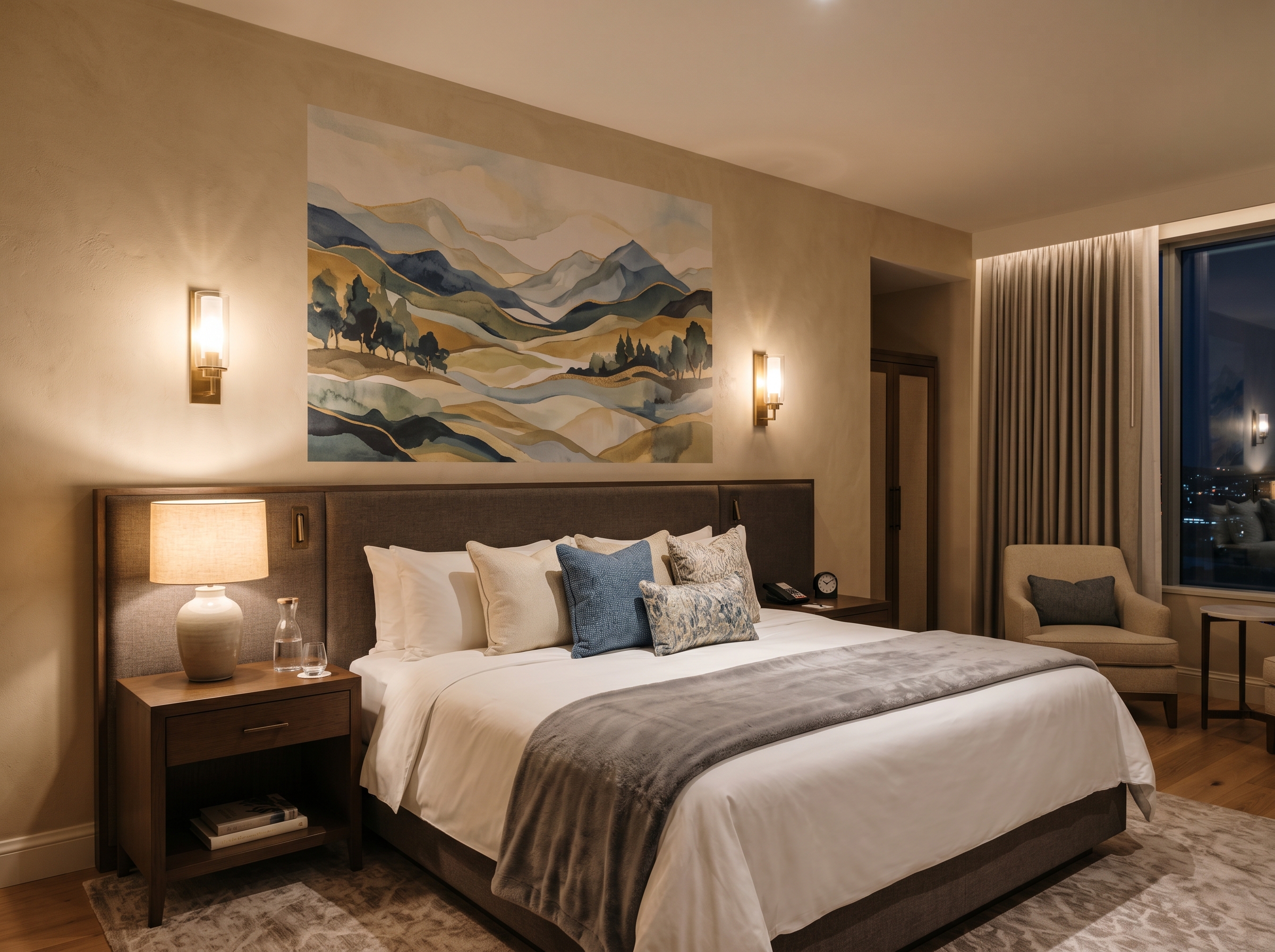 Luxury Hotel Headboard